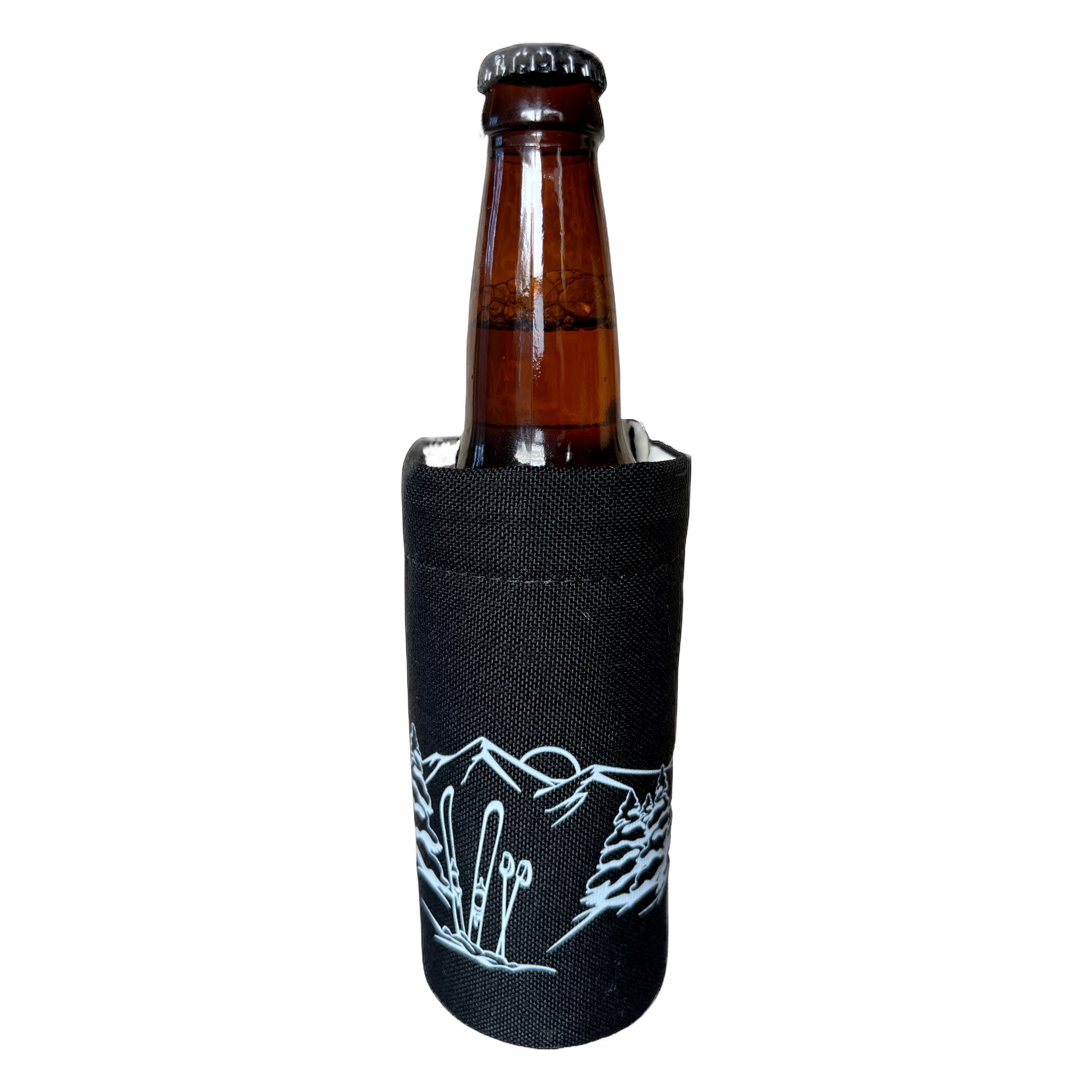 Beer Koozie - Vapor Trail Black Koozie